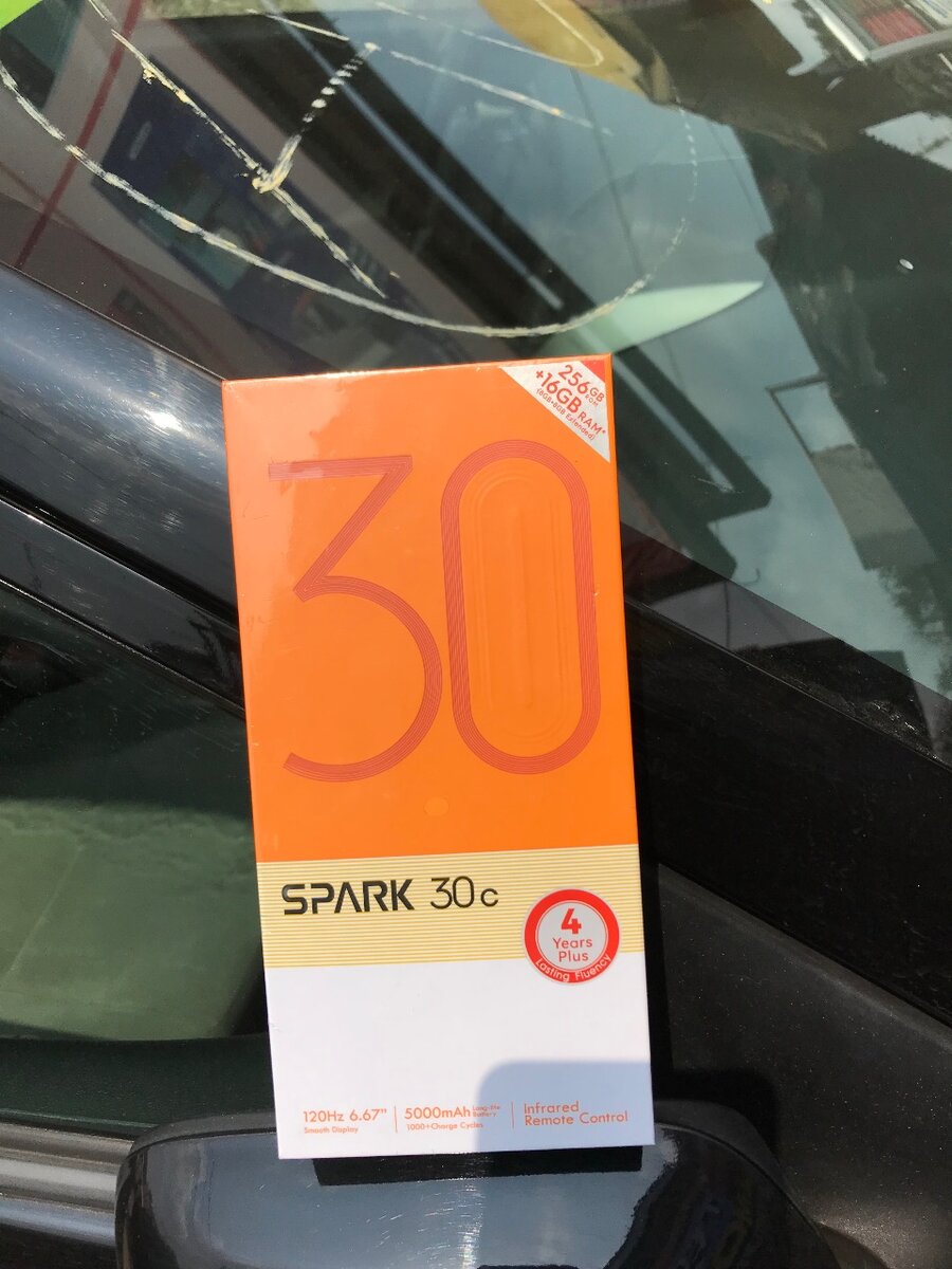 Brand new Tecno Spark 30 C 256GB with 16GB RAM