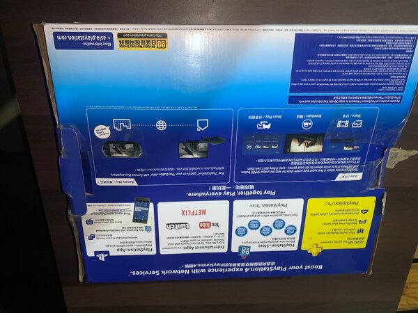 PS4 slim new in box with controller