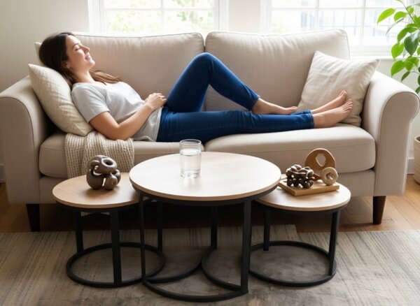 Tables basses en bois moderne