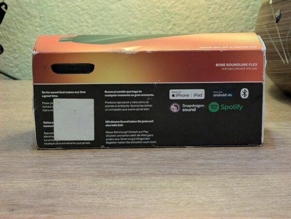 Enceinte Bose SoundLink Flex 2