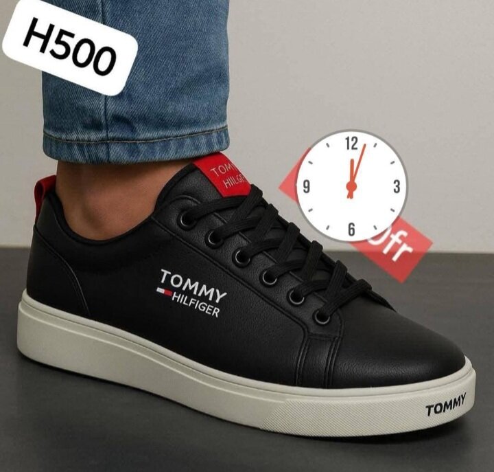 Baskets Tommy Hilfiger noires