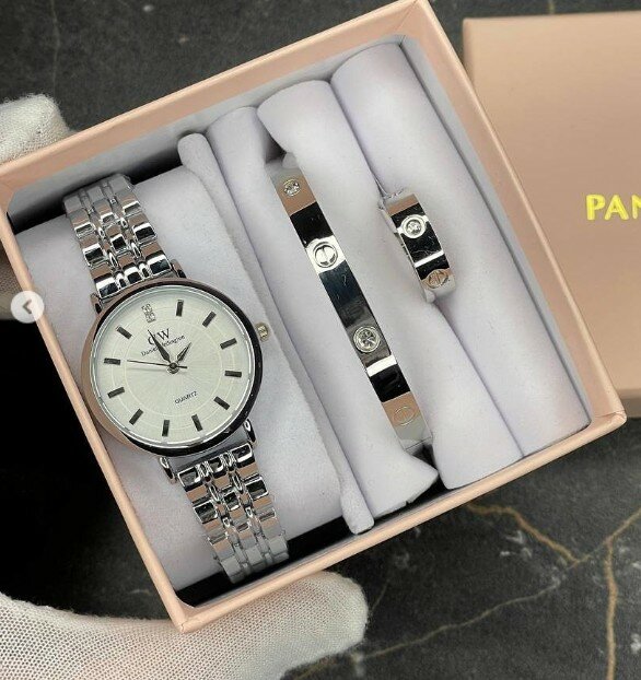 Набор часы+комплект украшений