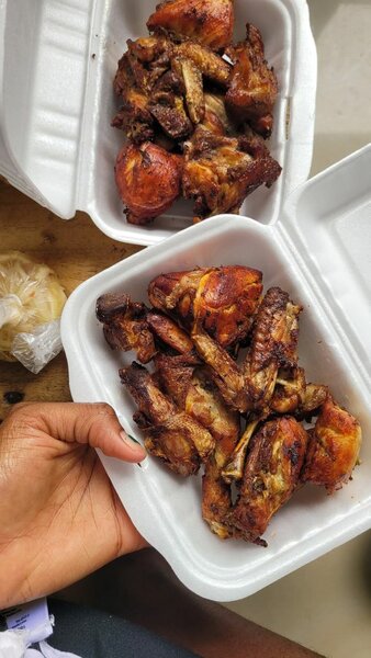 Poulet braisé savoureux