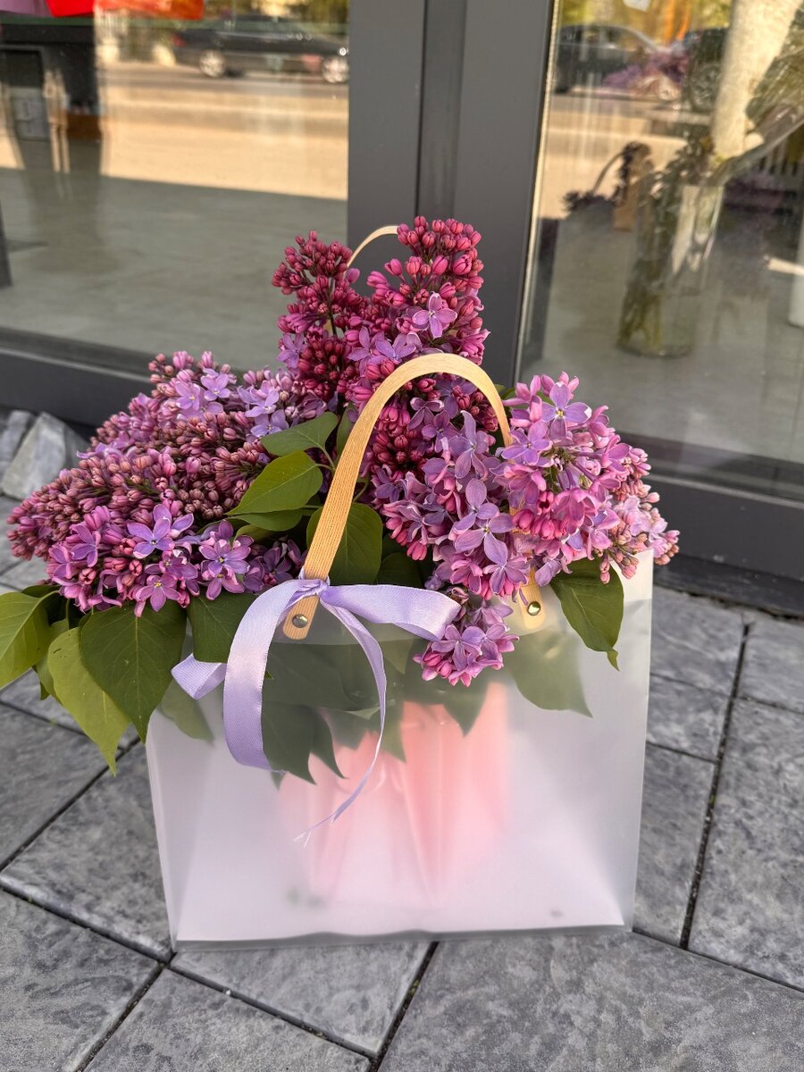 Сирень в сумочке