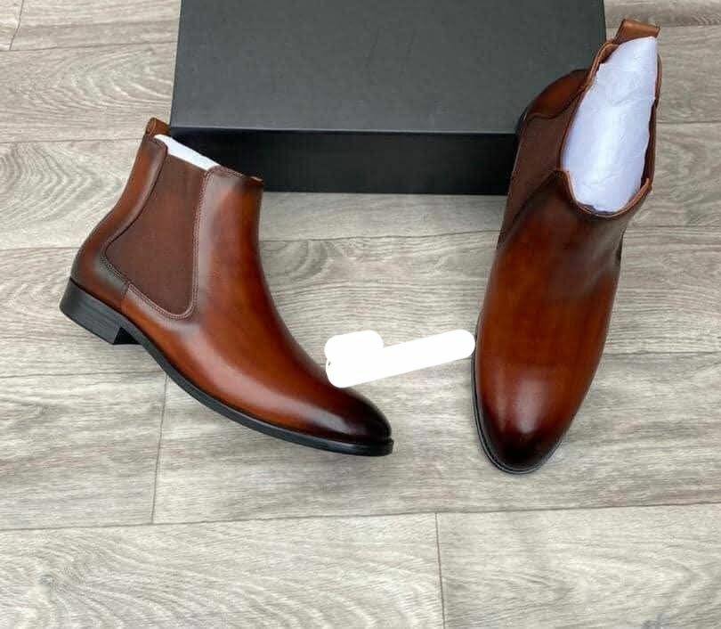 Bottes Chelsea élégantes homme