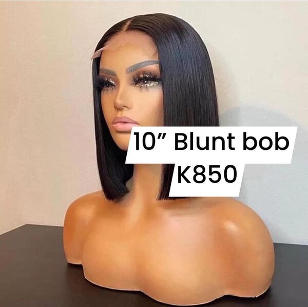10" Blunt bob