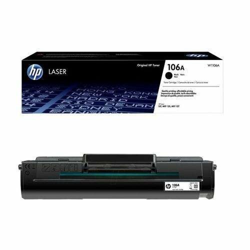 Cartouche toner laser HP 106A noir