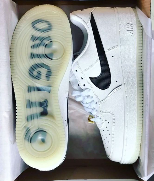 Leather sneakers Nike white