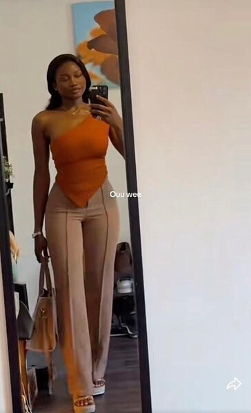 Top asymétrique élégant