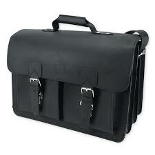 Serviette en cuir élégante