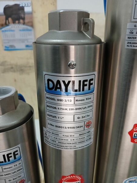 DAYLIFF DSD3/13 1HP SUBMERSIBLE PUMP