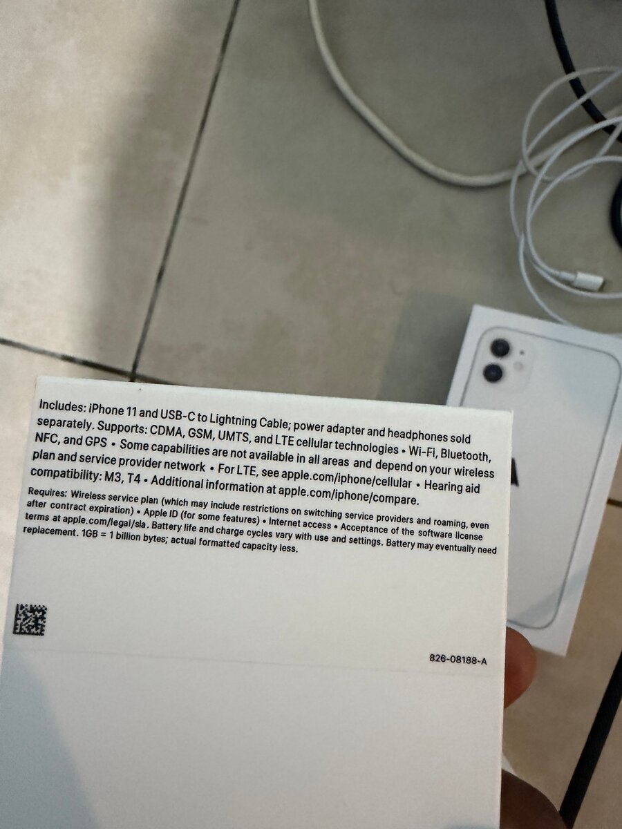 iPhone 11 Blanc 64GB Neuf