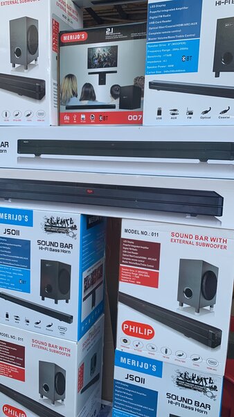 woofer and sound bar