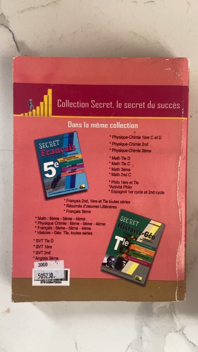 Secret Maths Terminale