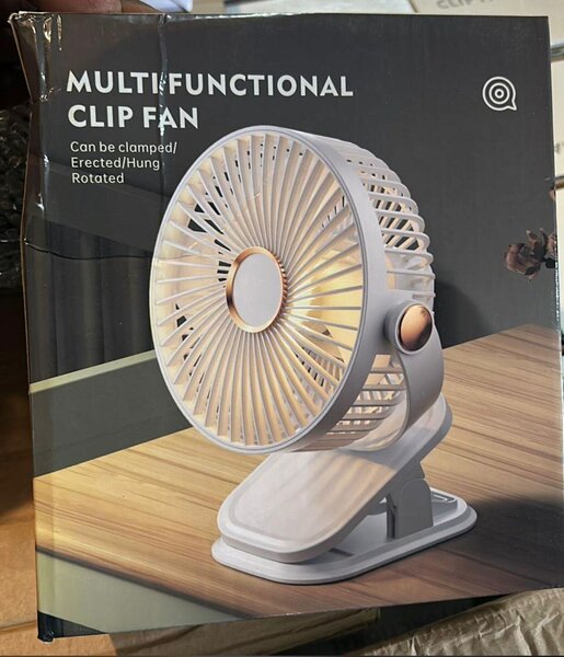 Multifunctional clip fan