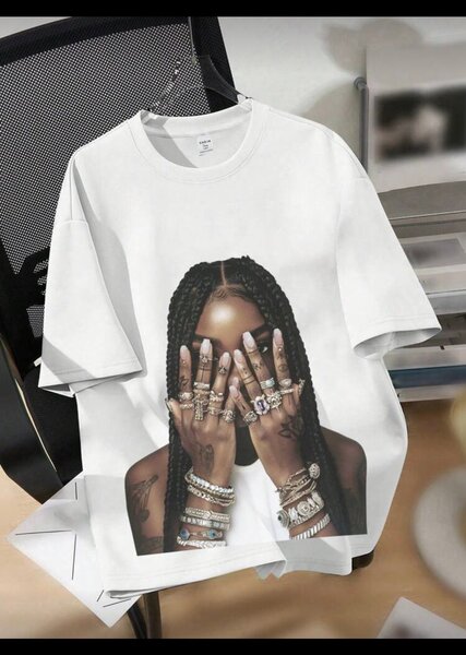 T-shirt femme - Impression de visage