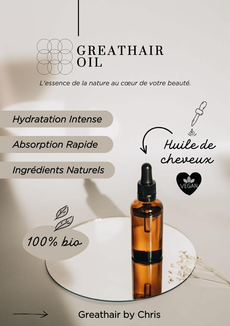 Huile Capillaire Bio Greathair
