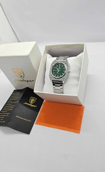 Montre élégante Poedagar acier inoxydable