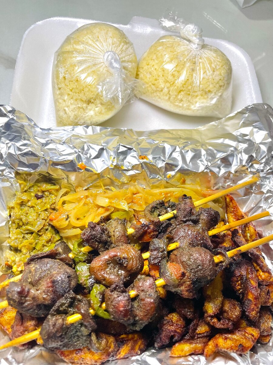 Brochettes de gésiers alloco