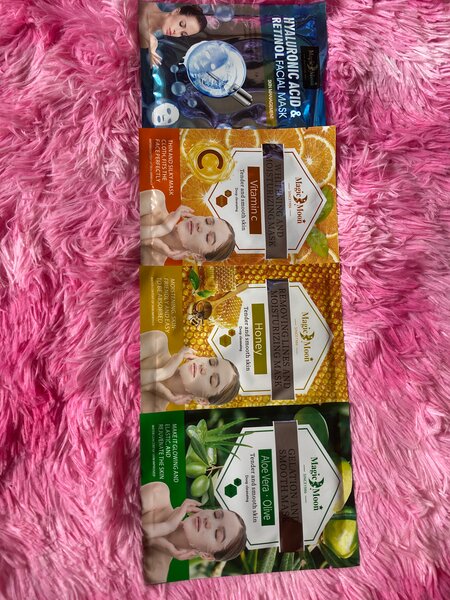 Masques visage hydratants