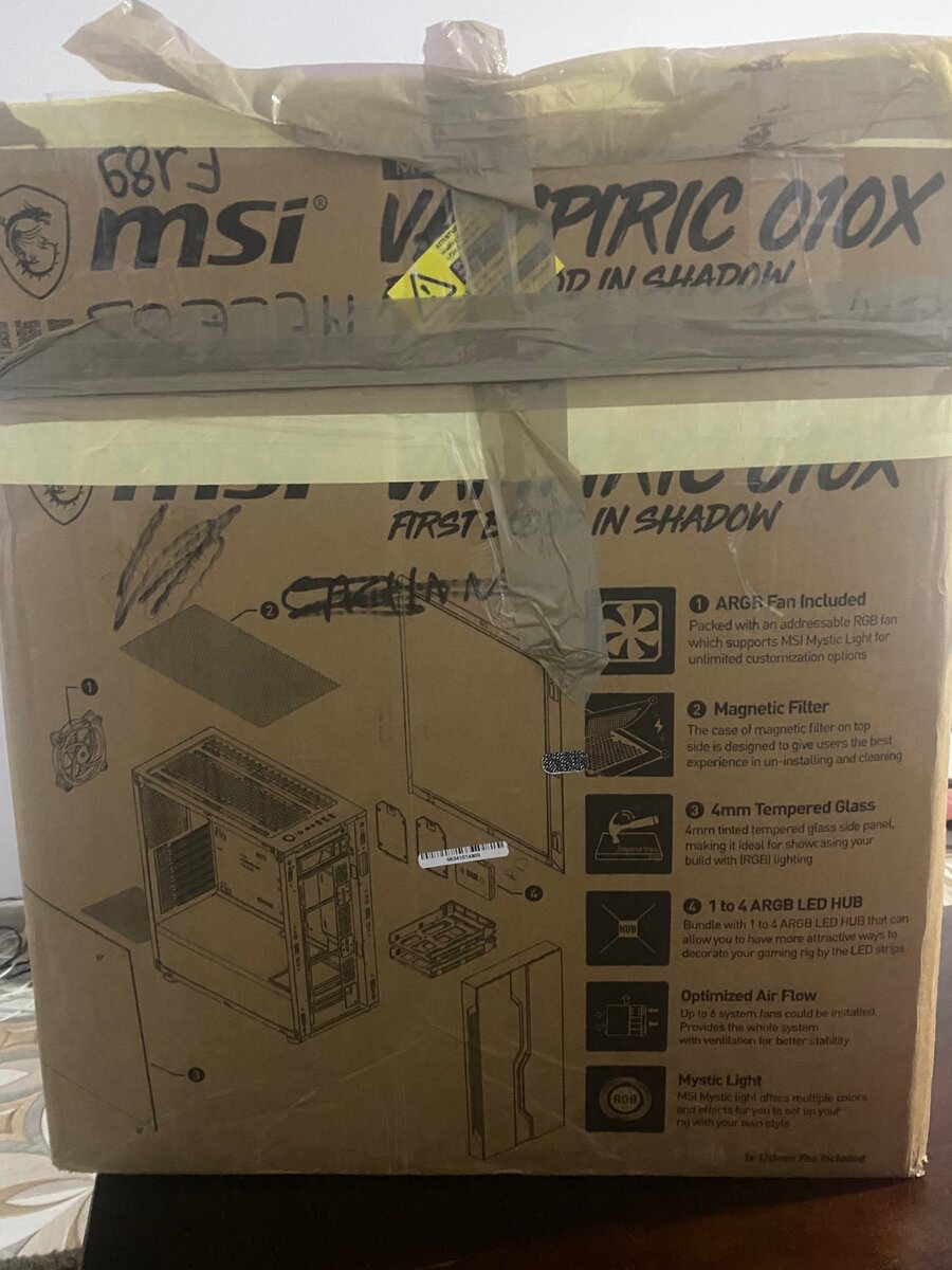 Unité centrale Gamer MSI RTX 4060 i9 16gb ram