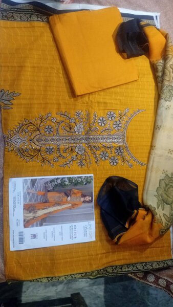 3pc Lawn embroidery