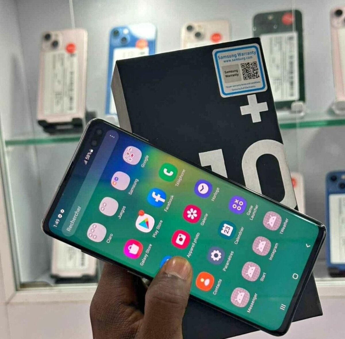 Samsung Galaxy S10+ 128GB Noir