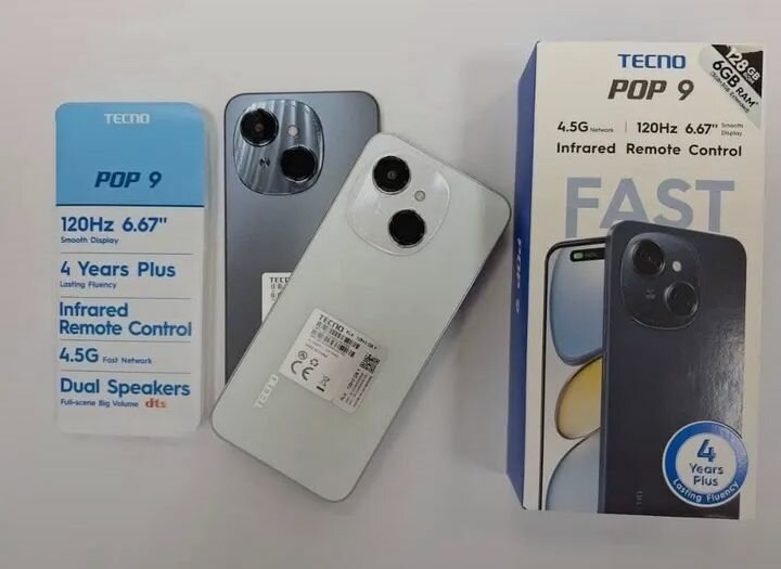 Tecno Pop 9 4G Smartphone