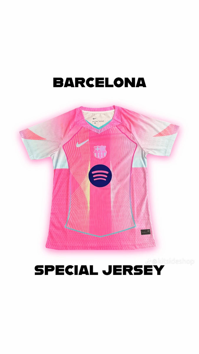Maillot Barcelone rose