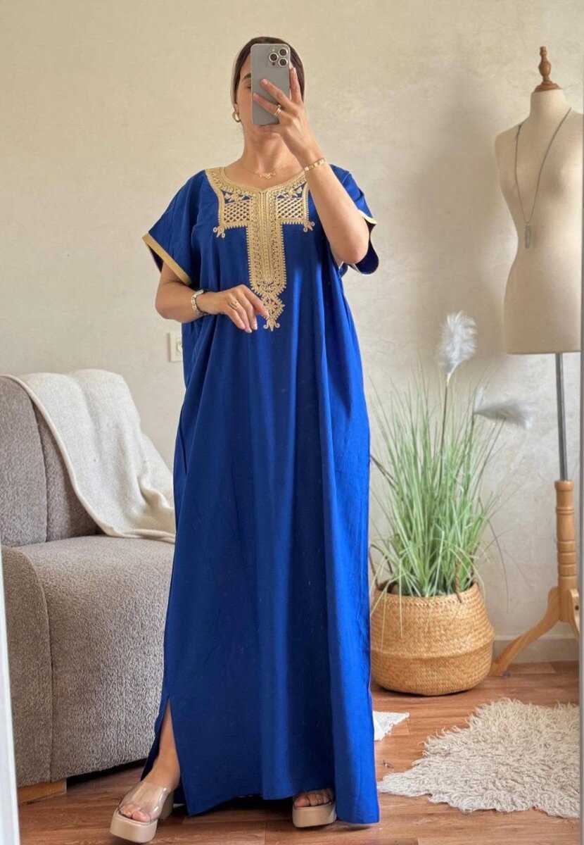 Robe Caftan Élégante Femme