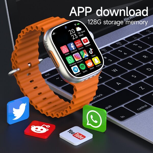 Montre intelligente étanche 128Go