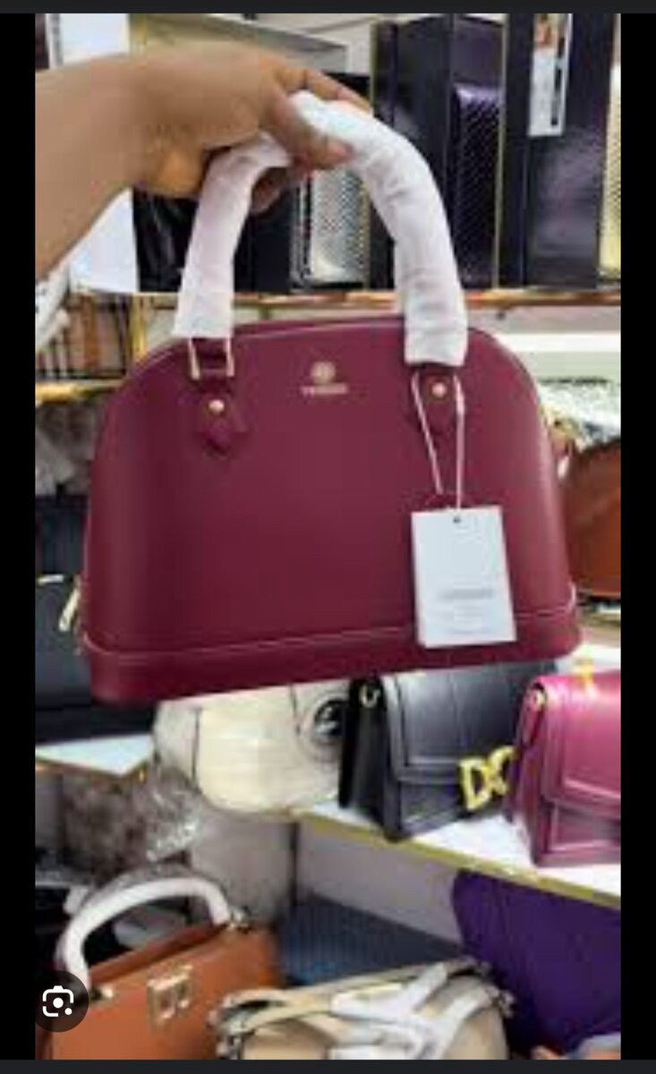 Sac à main rouge élégant