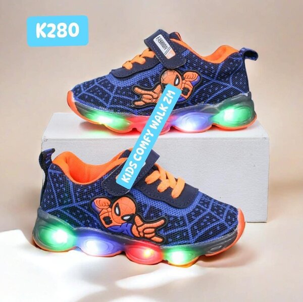 Spider-Man lighting sneakers