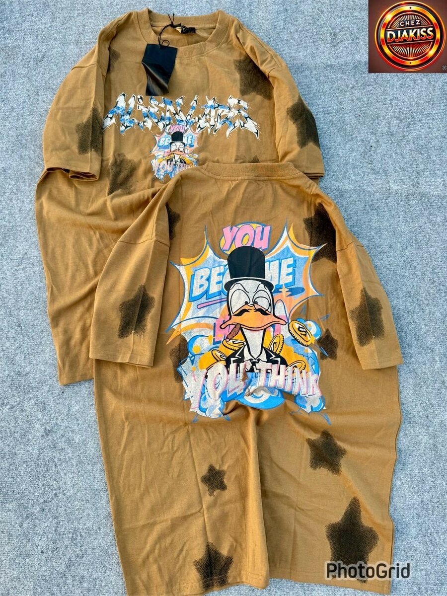 T-shirt graphique en coton