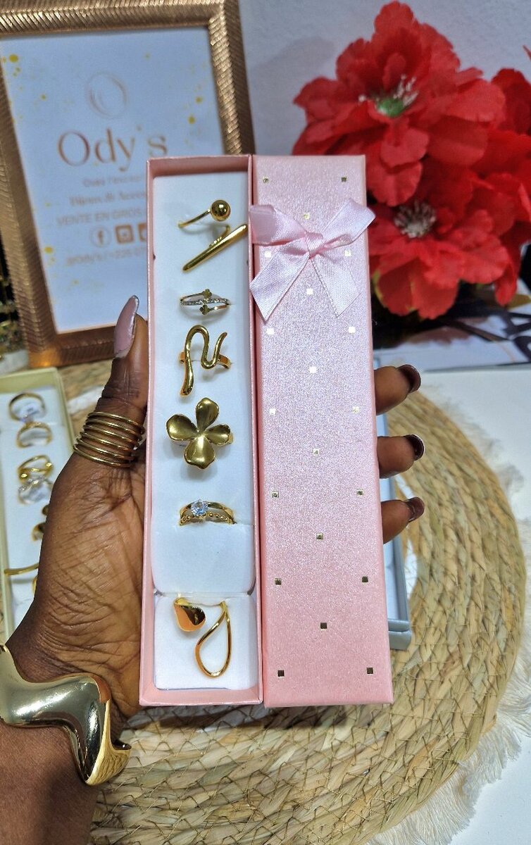 Ensemble de Bagues Élégantes