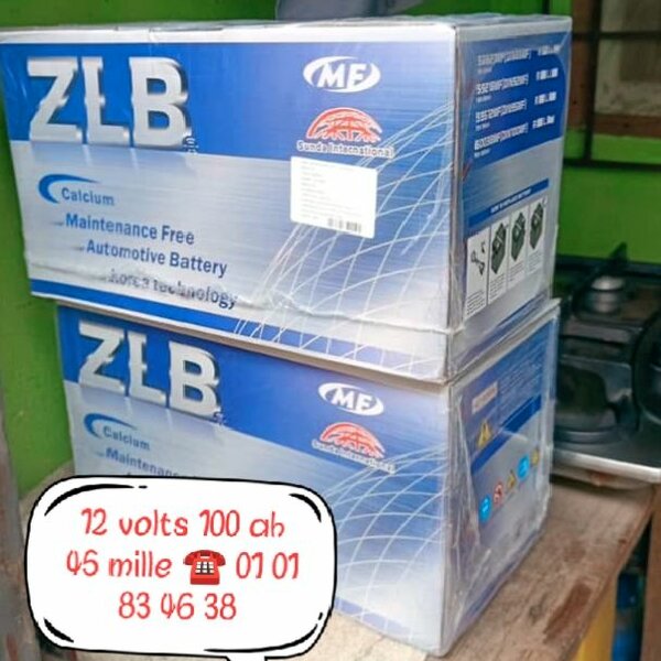 Batterie Voiture 12V 75Ah