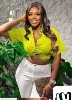 Short blouse, yellow