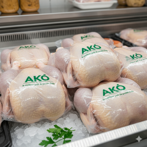 05 Poulets de chair frais