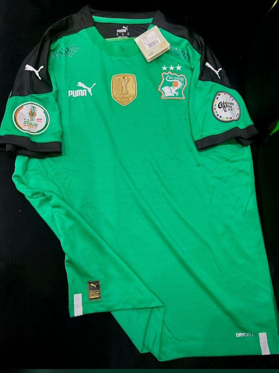 Maillot de football vert Puma