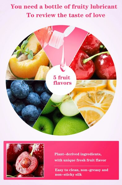 Lubrifiant sexuel commestible 100ml