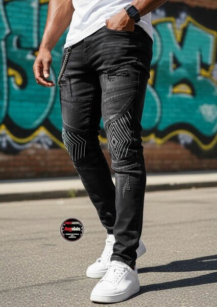 Jeans déchirés homme tendance