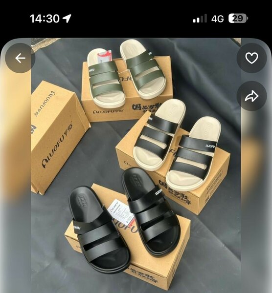 Sandales confortables pour hommes