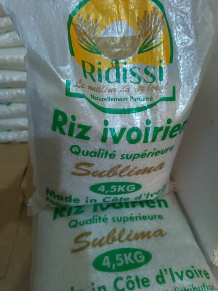 Riz ivoirien Sublima 4.5KG