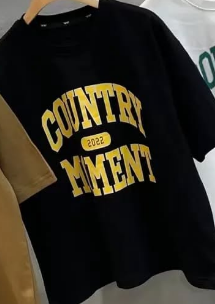 Футболка черная 5-10л 