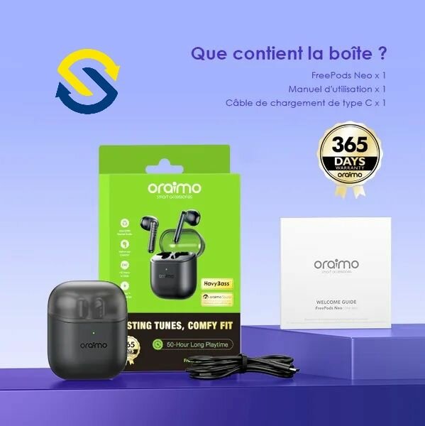 Oraimo FreePods Neo Écouteurs