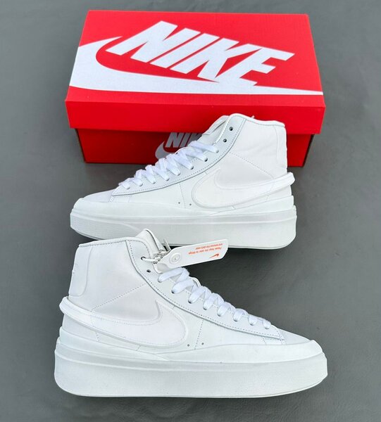 Baskets montantes blanches Nike