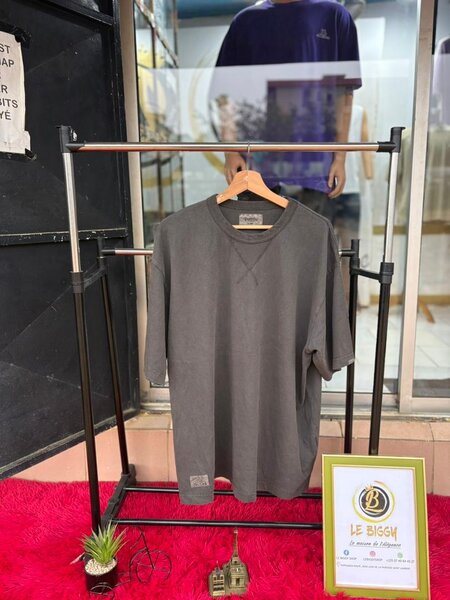 T-shirt décontracté gris