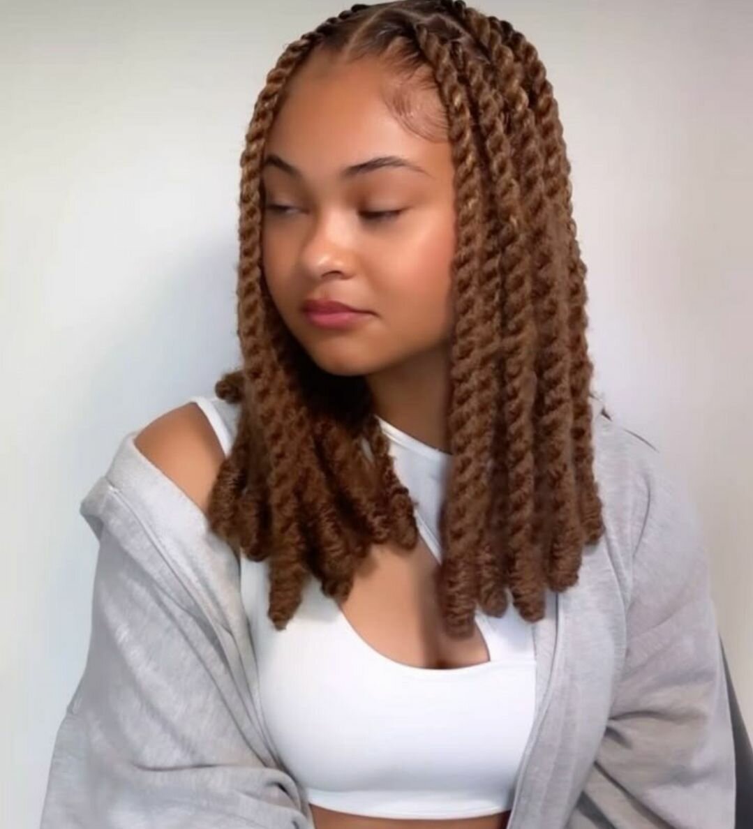 Mèches à tresses naturelles