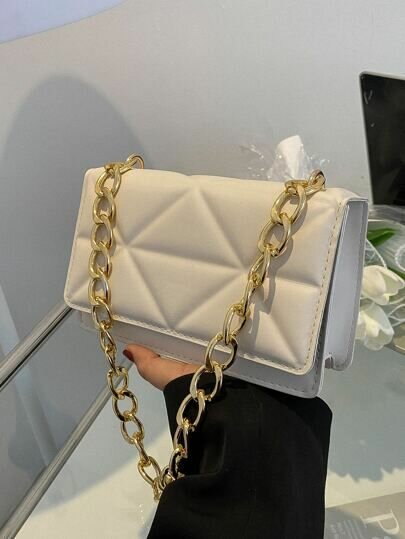 Sac bandoulière matelassé chic