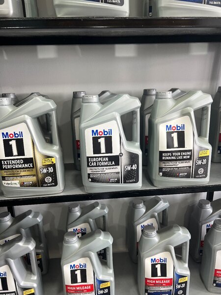 Mobil1 5w20 5w40 5w30
